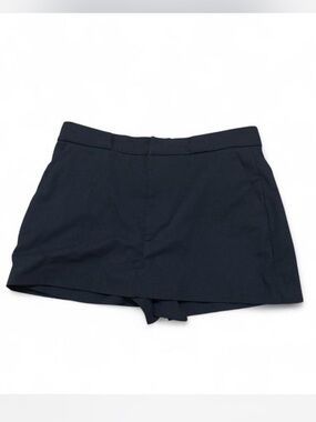 Zara black mini skirt with built in shorts size Large